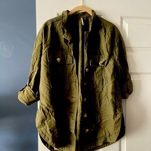 Free People Utility Light Weight Jacket